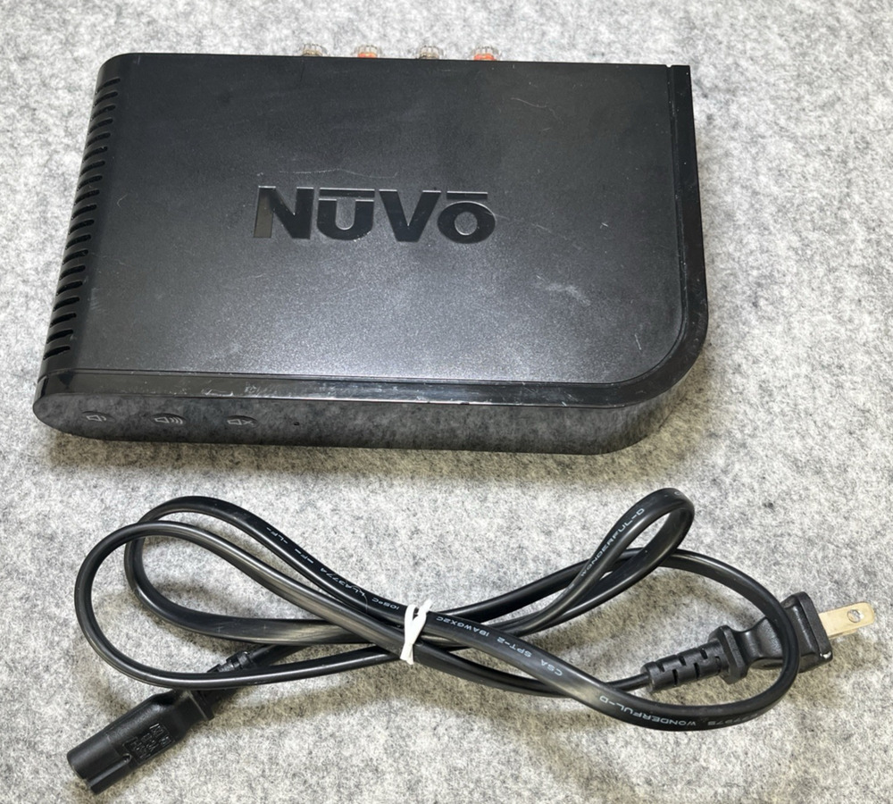 Nuvo NV-P100 Wired Ethernet Audio Streaming Amplifier 40W Powers On *Read